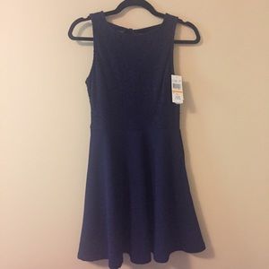 NWT Speechless Navy Dress